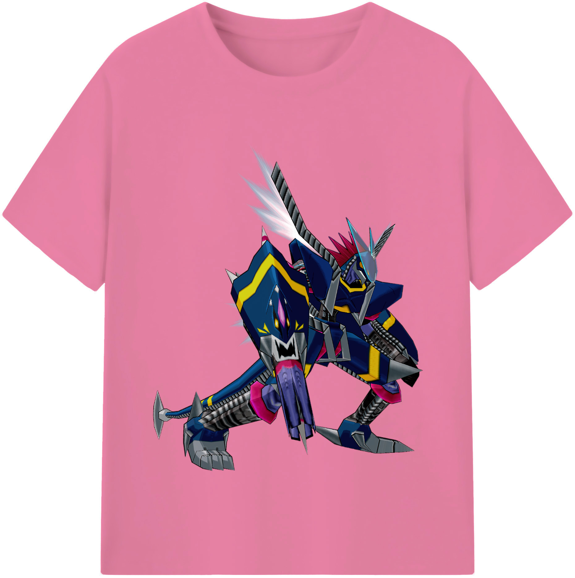 （画像用） Digimon デジタルモンスター/デジモン 綿100％半袖Tシャツ（フロントプリント）